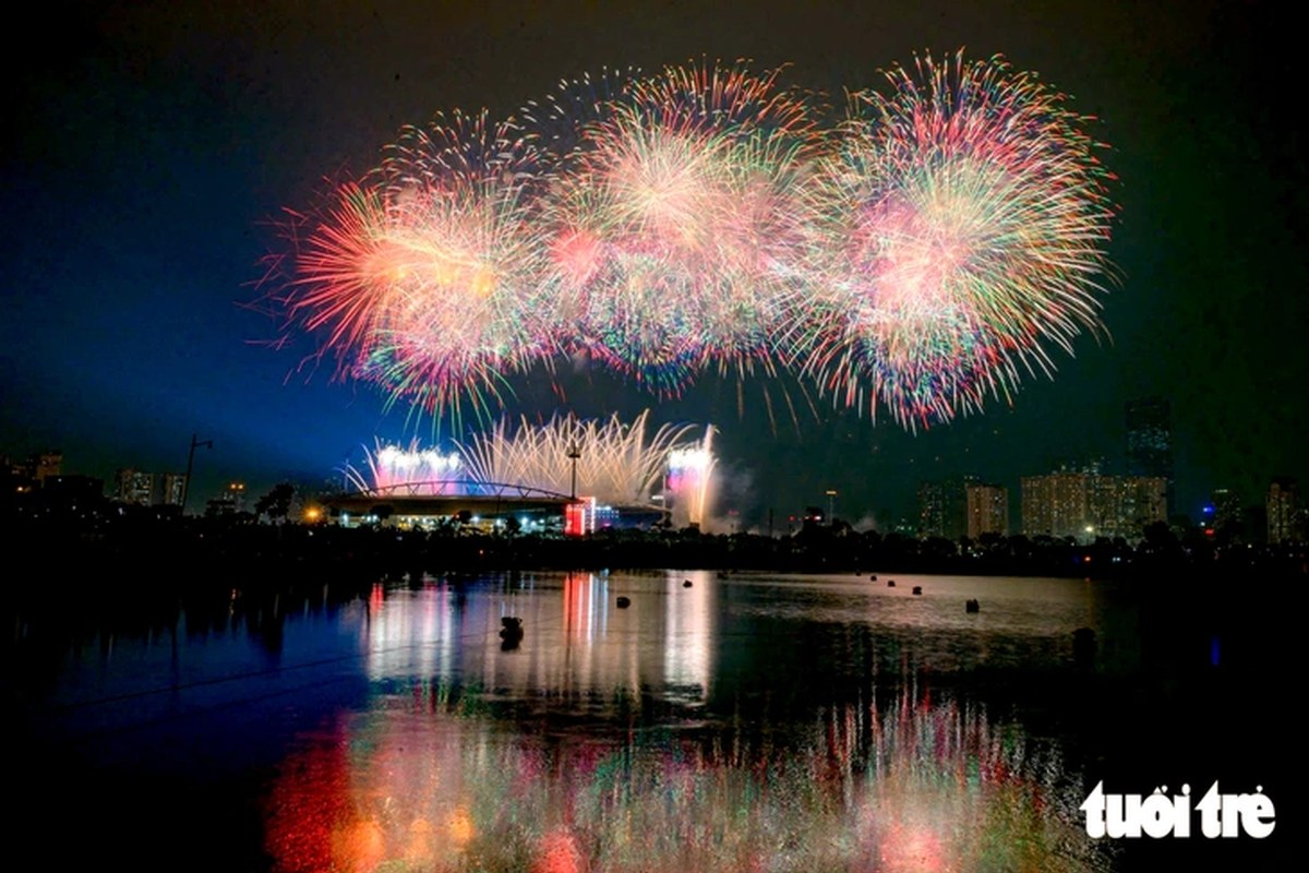 하노이 9월 2일 밤 9시, 5곳서 불꽃놀이 해요